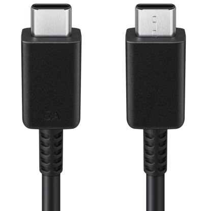 Фото - Кабель синхронизации данных Samsung Type-C to Type-C - 1m Black (EP-DA705BBRGRU)