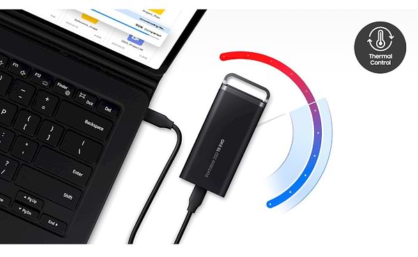 Фото - SSD-накопитель внешний Samsung USB3.2 2TB EXT./T5 EVO (MU-PH2T0S/EU)