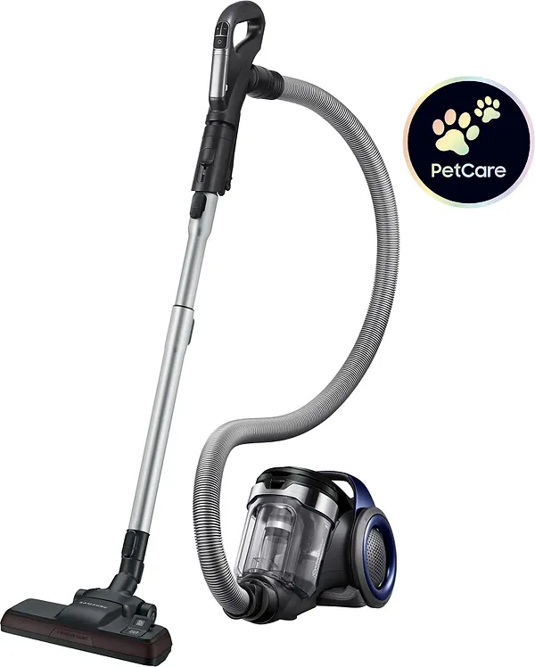 Фото - Пылесос для сухой уборки без мешка Samsung Pet Care VC05K71F0HB/UK
