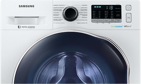 Фото - Прально-сушильна машина Samsung WD80K52E0AW/UA