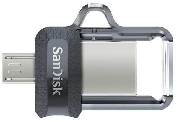 Флеш USB/micro USB SanDisk Ultra Dual Drive m3.0 256GB USB 3.0 OTG (SDDD3-256G-G46) - Фото 1