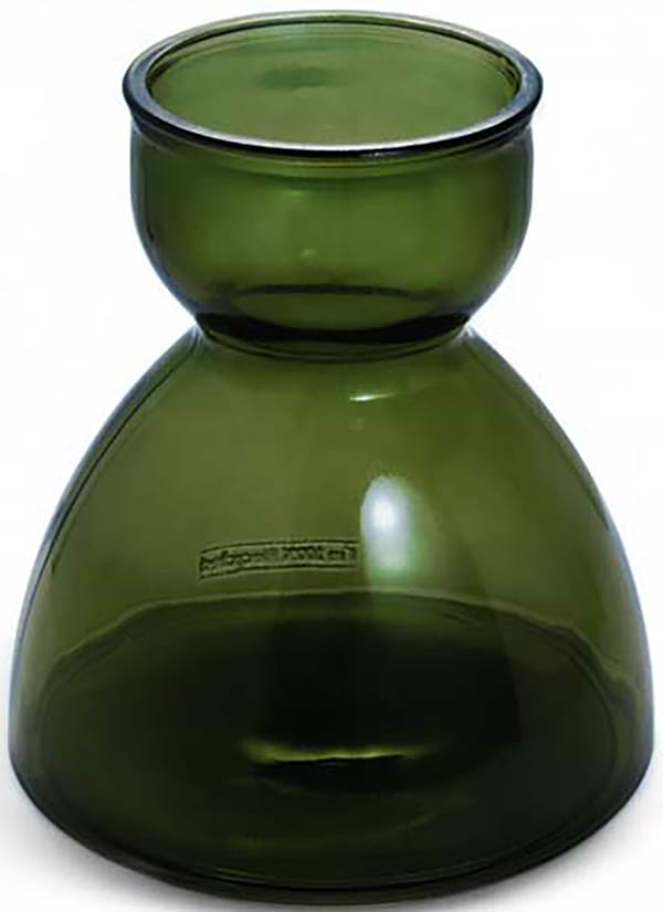 Фото - Ваза SAN MIGUEL SENNA 23 см зелена хвиля (4817DB408)