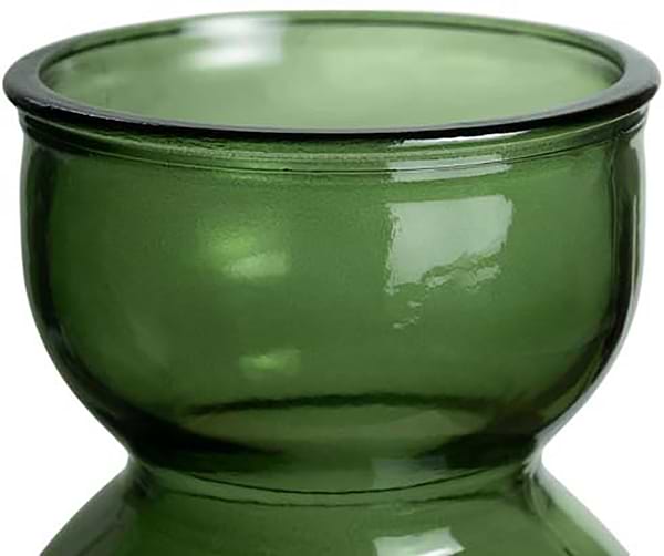 Фото - Ваза SAN MIGUEL SENNA 23 см зелена хвиля (4817DB408)