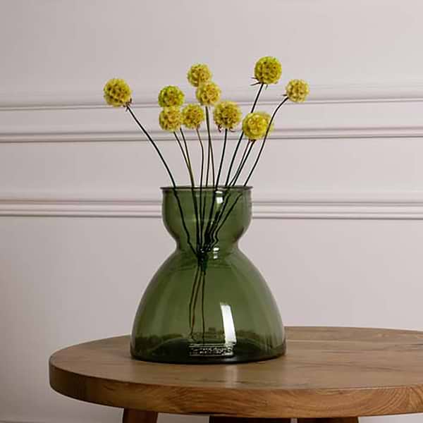 Фото - Ваза SAN MIGUEL SENNA 23 см зелена хвиля (4817DB408)