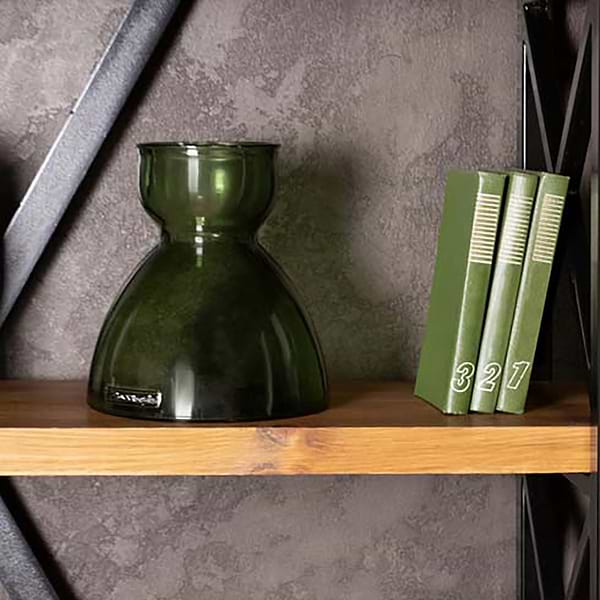 Фото - Ваза SAN MIGUEL SENNA 23 см зелена хвиля (4817DB408)