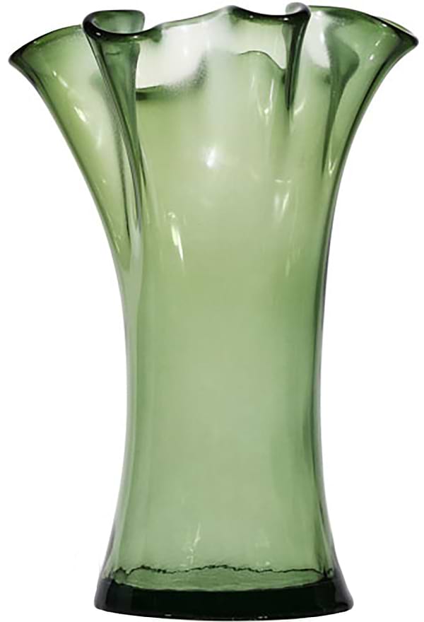 Фото - Ваза SAN MIGUEL ARTESANIA 23 см зеленая волна (6090DB408)