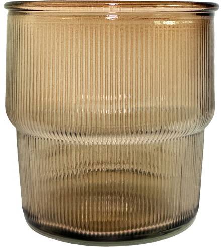 Стакан SAN MIGUEL RIBBED APILABLE 300 мл кориця (2415DB04)