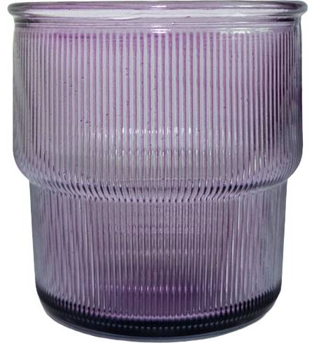 Стакан SAN MIGUEL RIBBED APILABLE 300 мл мальва (2415DB178)