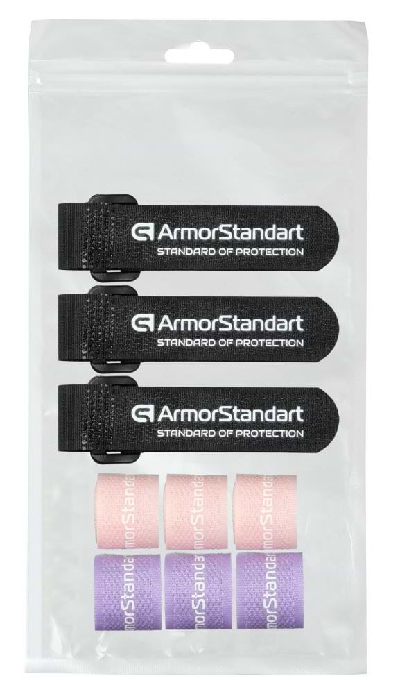 Органайзер для хранения кабелей Armorstandart Smart Home-3 9 шт. Lavender/Pink Sand/Black (ARM58665)