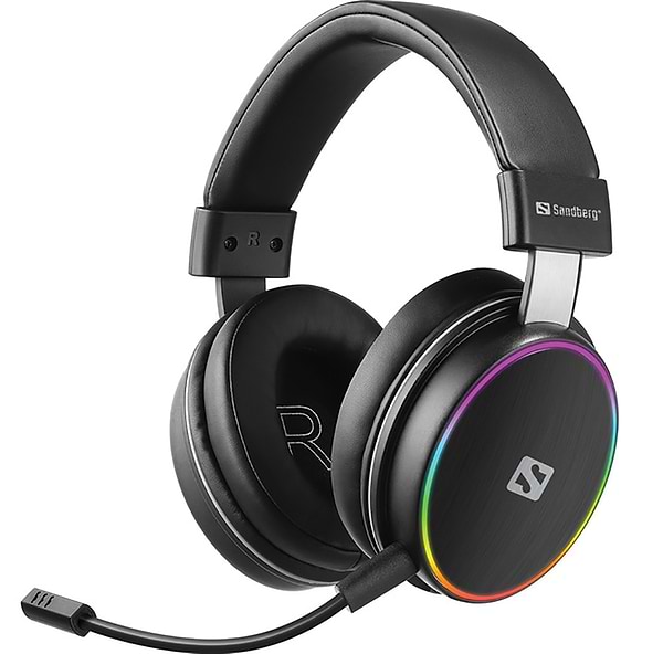 Фото - Гарнитура беспроводная игровая Sandberg HeroBlaster Bluetooth Led Headset (126-42)