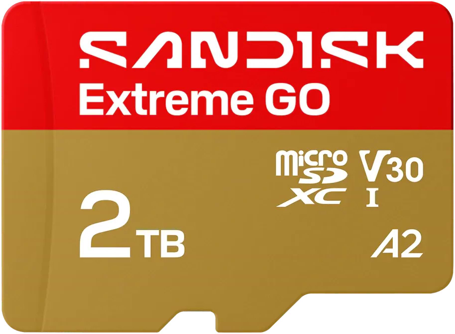 Карта памяти SanDisk Extreme GO SDXC 2TB UHS-I V30 A2 (SDSQXGN-2T00-GN6MN)