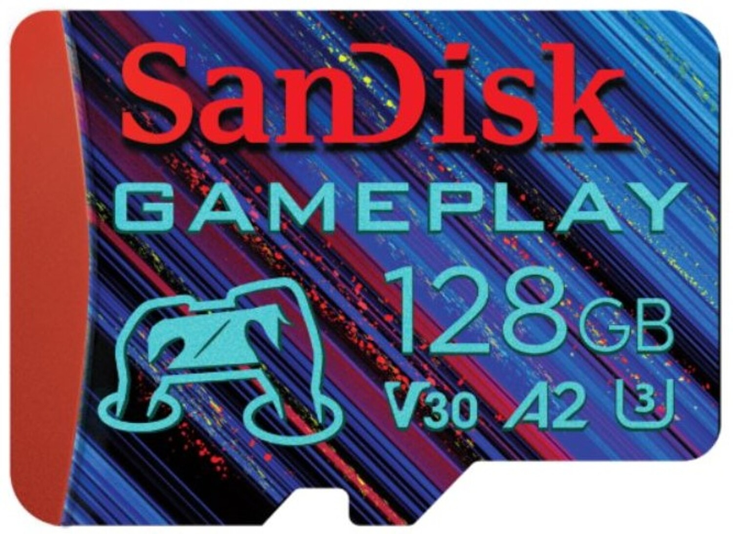 Карта пам'яті SanDisk microSDXC UHS-1 U3 GamePlay A2 128Gb class 10 V30 (SDSQXAA-128G-GN6XN)