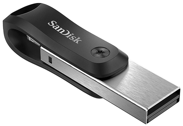 Фото - Флеш USB/Lightning SanDisk iXpand Go 256GB USB 3.0/Lightning Apple (SDIX60N-256G-GN6NE)