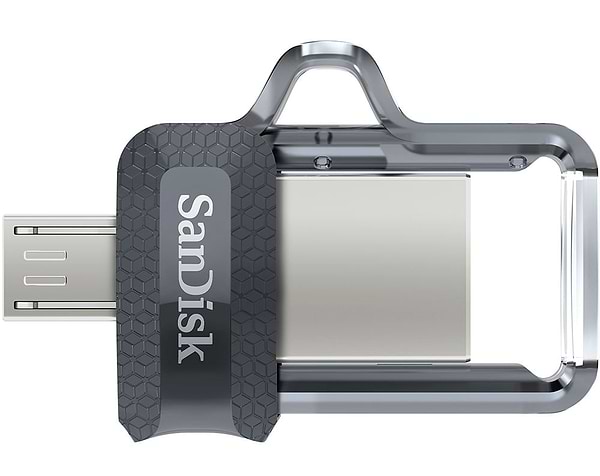Фото - Флеш USB SanDisk Ultra Dual 128GB USB 3.0 OTG Black (SDDD3-128G-G46)