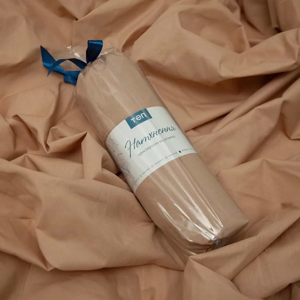 Простынь двуспальная ТЕП ВДОХНОВЕНИЕ с резинкою 200х200 см Sandy (2-04019_30414)