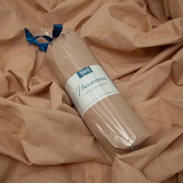 Фото - Простынь двуспальная ТЕП ВДОХНОВЕНИЕ с резинкою 200х200 см Sandy (2-04019_30414)