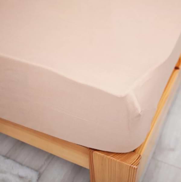 Фото - Простынь двуспальная ТЕП ВДОХНОВЕНИЕ с резинкою 200х200 см Sandy (2-04019_30414)