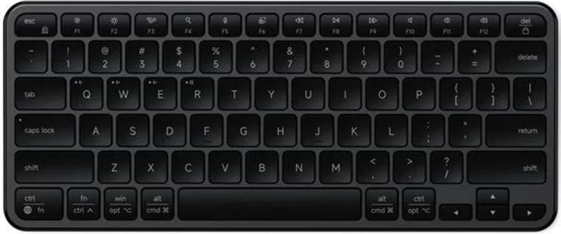 Клавиатура беспроводная Satechi Slim EX1 Wireless Keyboard Space Black (ST-KEX1C-EN)