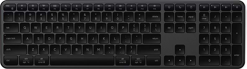 Клавиатура беспроводная Satechi Slim EX3 Wireless Keyboard Space Black (ST-KEX3C-EN)
