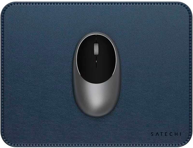 Коврик для мыши Satechi Vegan Leather Premium Mouse Pad Blue (ST-LMPB)