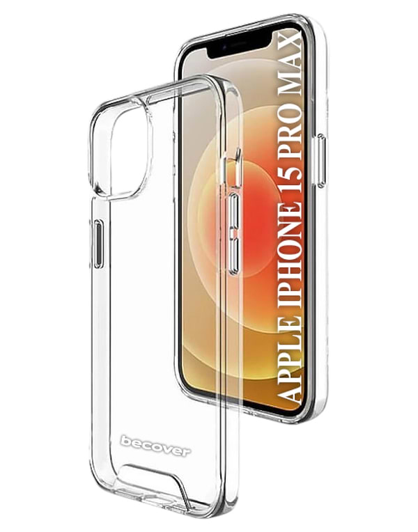 Фото - Чохол для смартфону BeCover Space Case for Apple iPhone 15 Pro Max Transparancy (709939)