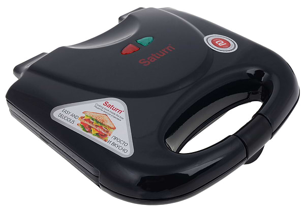 Фото - Уценка - Бутербродниця Saturn ST-EC1082 Black Фото - Уценка - Бутербродниця Saturn ST-EC1082 Black