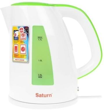 Фото - Електричний чайник Saturn ST-EK8436U White/Lt.Green