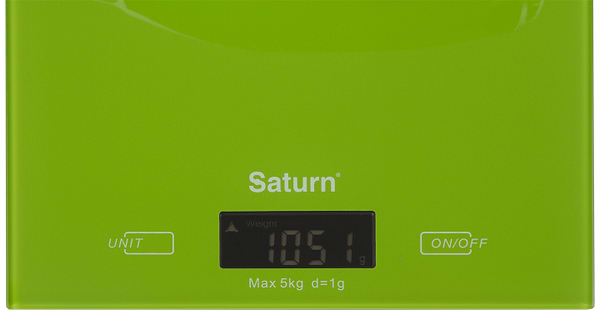 Фото - Весы кухонные Saturn ST-KS7810 Green