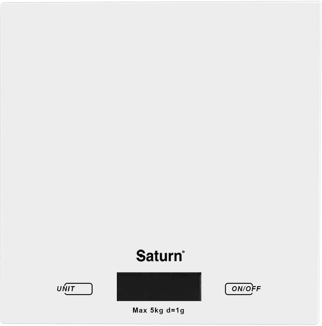 Ваги кухонні Saturn ST-KS7810 White - Фото 1