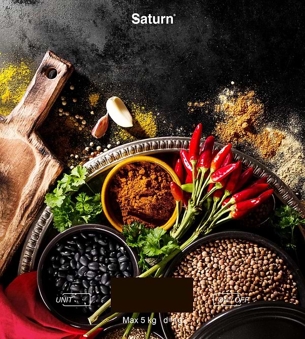 Фото - Ваги кухонні Saturn ST-KS7822