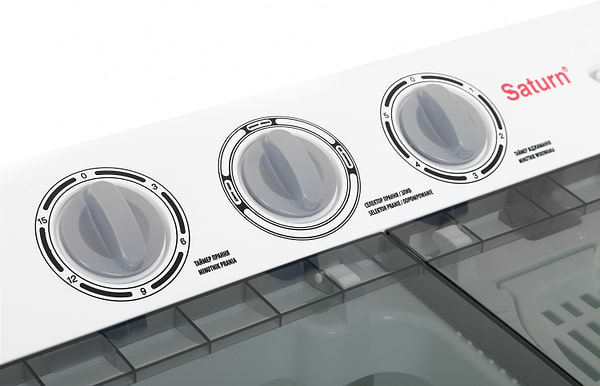 Фото - Пральна машина Saturn ST-WМ0623 Gray