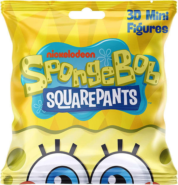 Фото - Игровая фигурка-сюрприз SpongeBob ГУБКА БОБ в ассортименте (SB3D-2025)