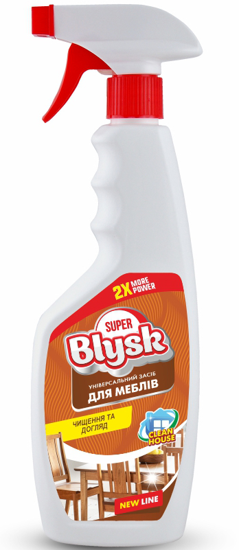Засіб для чищення універсальний Super Blysk для меблів 0,5 л (SB50878)