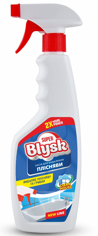 Засіб для миття у ванній кімнаті Super Blysk від плісняви 0,5 л (SB50908)