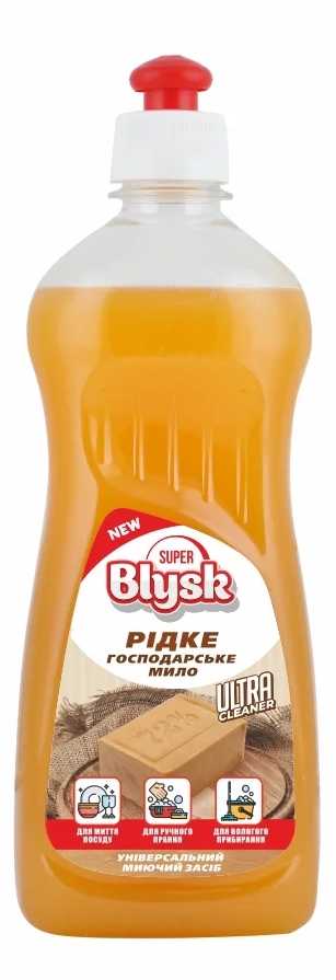 Фото - Мыло хозяйственное Super Blysk 500 мл (SB51646)