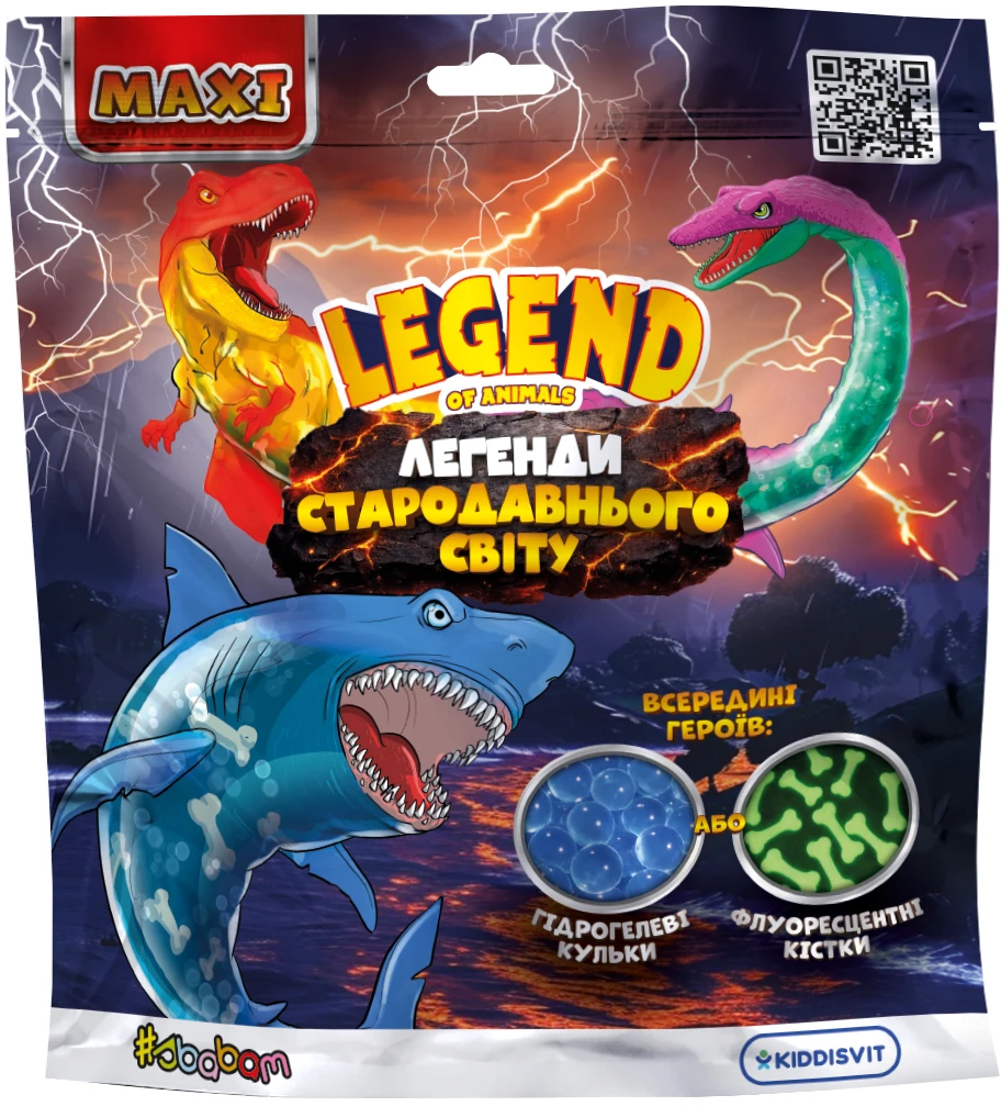 Стретч-антистрес #sbabam LEGEND OF ANIMALS МАКСІ – ЛЕГЕНДИ СТАРОДАВНЬОГО СВІТУ в асортименті (23/CN24)