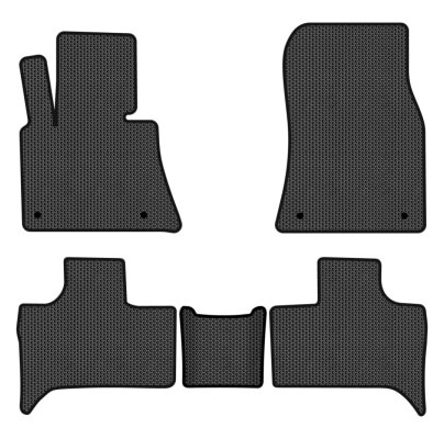 EVA коврики в салон авто EVAtech для X5 (E53) Restyling BMW 2003-2006 1 поколение SUV EUBM12222C5BW4SBB