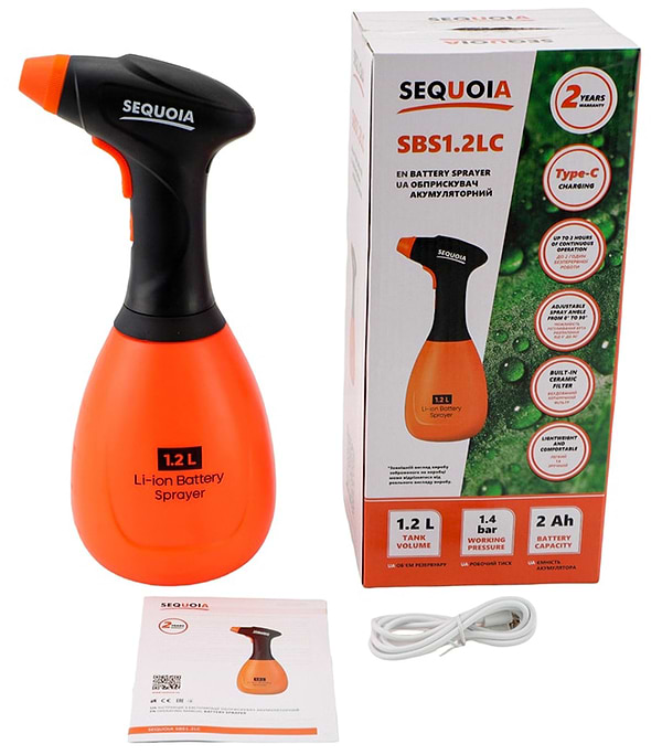 Фото - Опрыскиватель аккумуляторный SEQUOIA SBS1.2LC