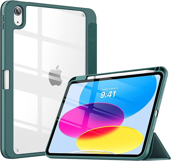 Фото - Чехол для планшета Becover Removable Case с креплением Apple Pencil for Apple iPad 10.9" (2022/2024)/iPad (А16) 2025 11" Dark Green (708763)