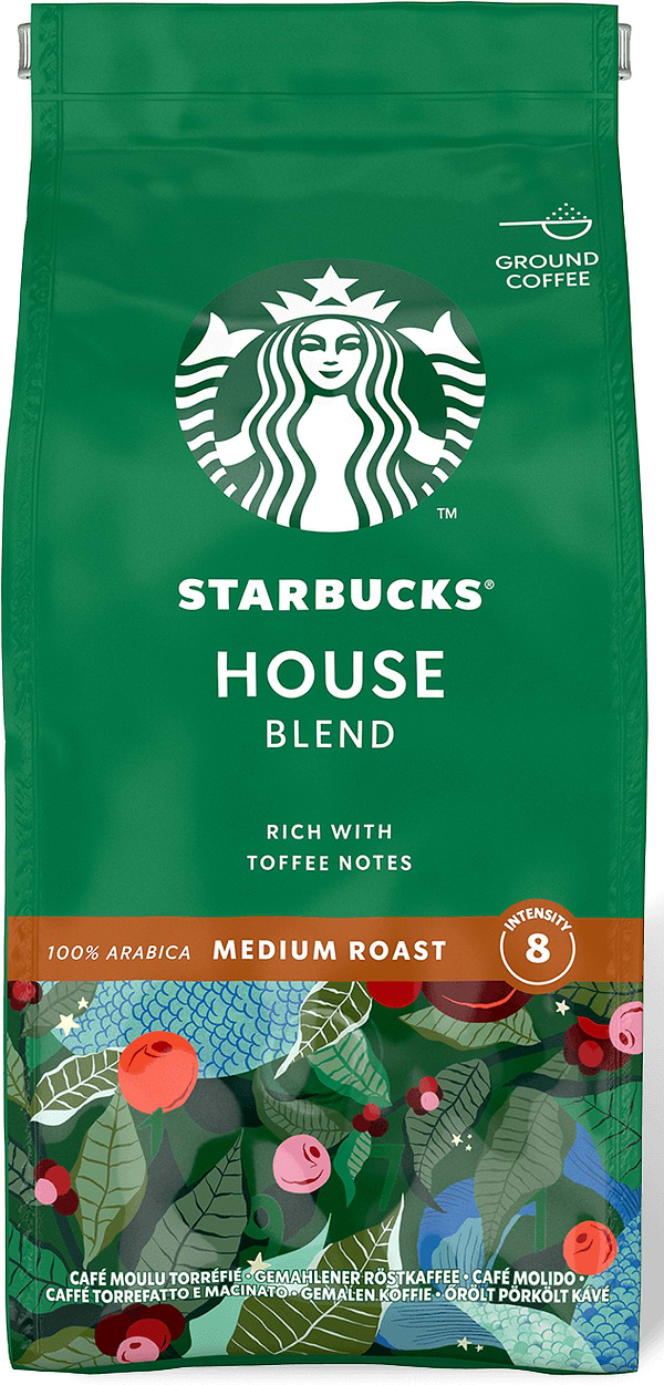 Фото - Кава мелена Starbucks House Blend 200 г