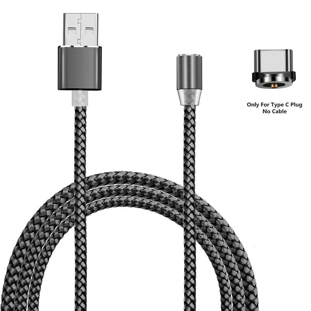 Кабель XOKO SC-355a Magneto Grey - USB Type-C 1.20m (SC-355a MGNT-GR) - Фото 1
