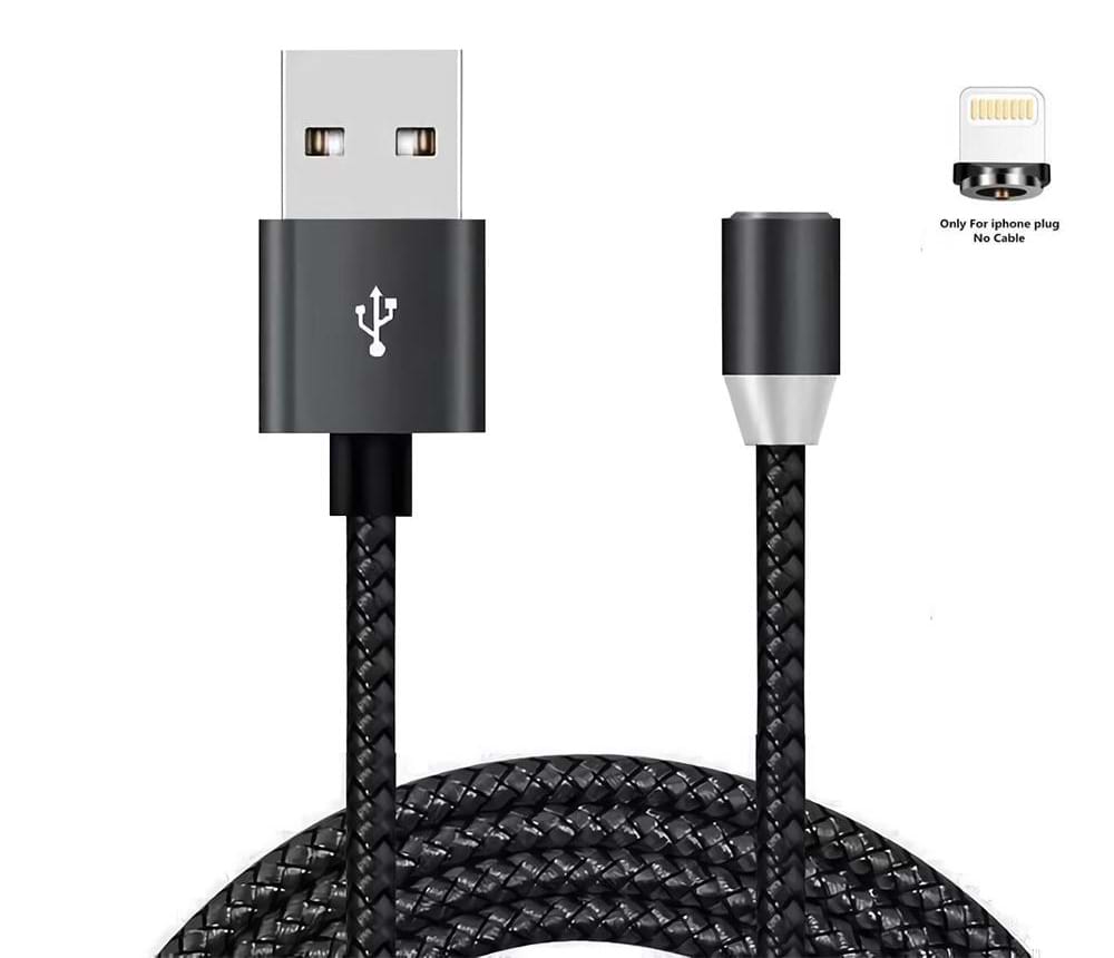 Кабель XOKO SC-355i Magneto Black - Lightning 1.20m (SC-355i MGNT-BK)