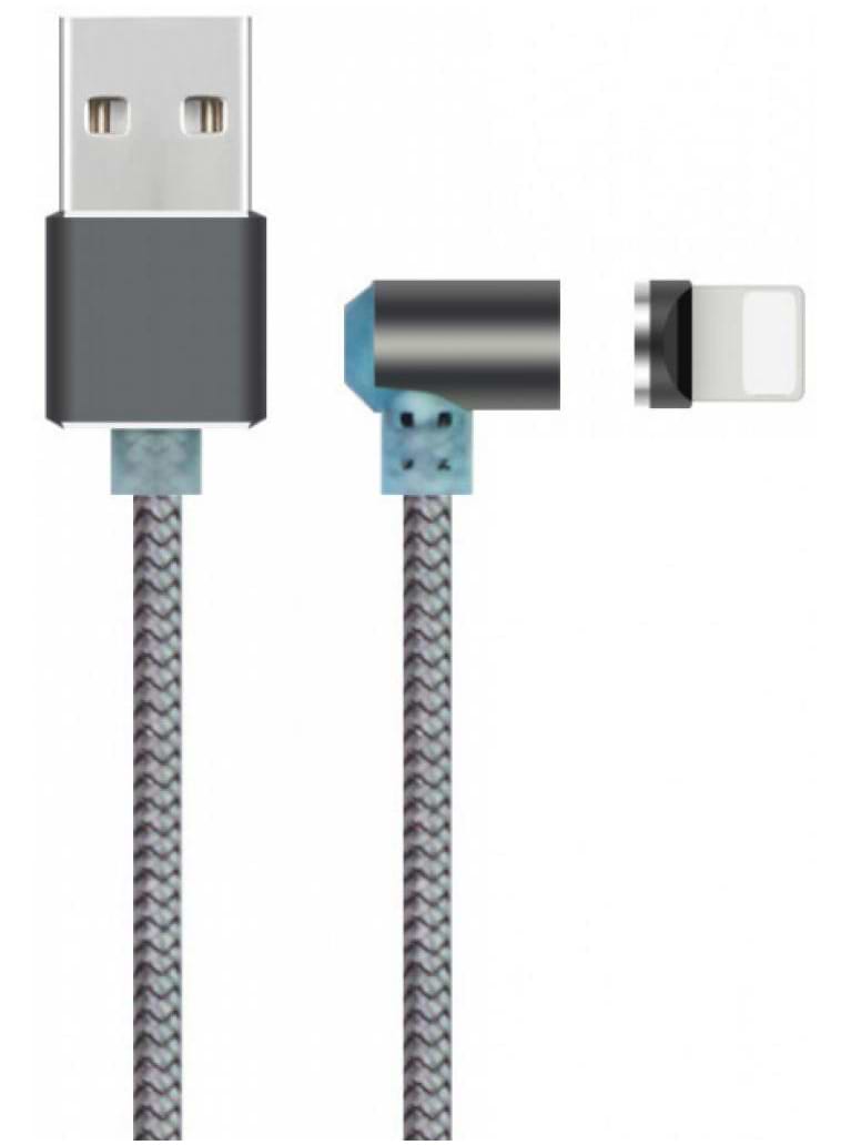 Кабель XOKO SC-375i Magneto Game Grey Lightning 1m (SC-375i MGNT-GR)