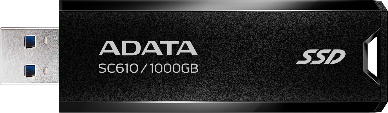 SSD-накопитель внешний ADATA SC610 1TB USB 3.2  550/500Mb/s Black (SC610-1000G-CBK/RD)