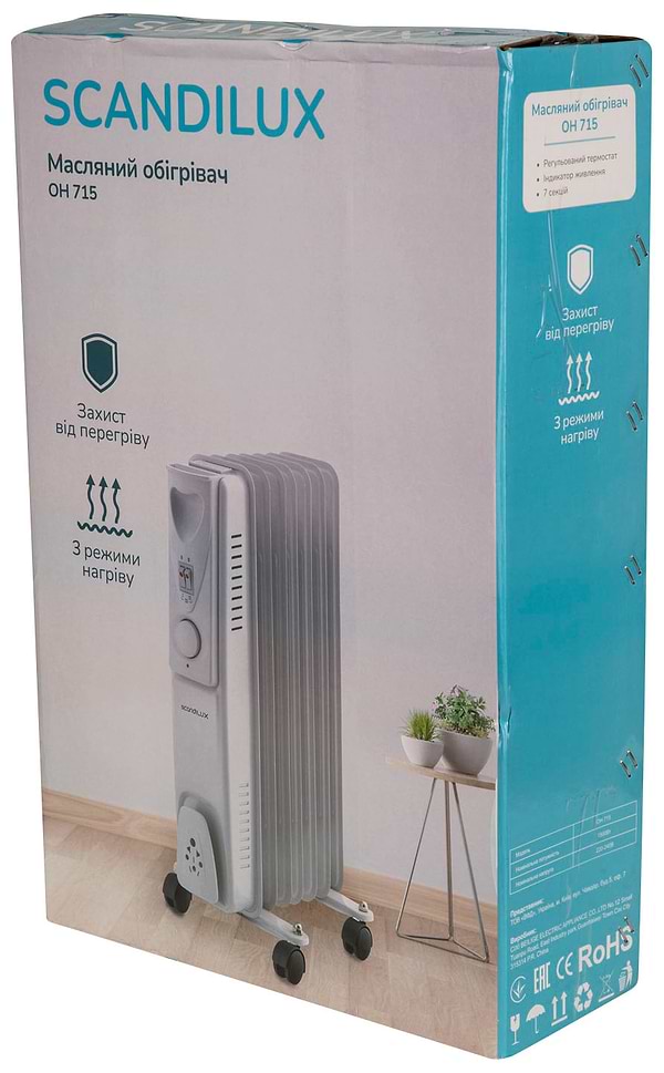 Фото - Обігрівач масляний Scandilux OH 715