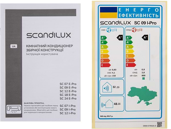 Фото - Кондиціонер спліт Scandilux SC09I-PRO