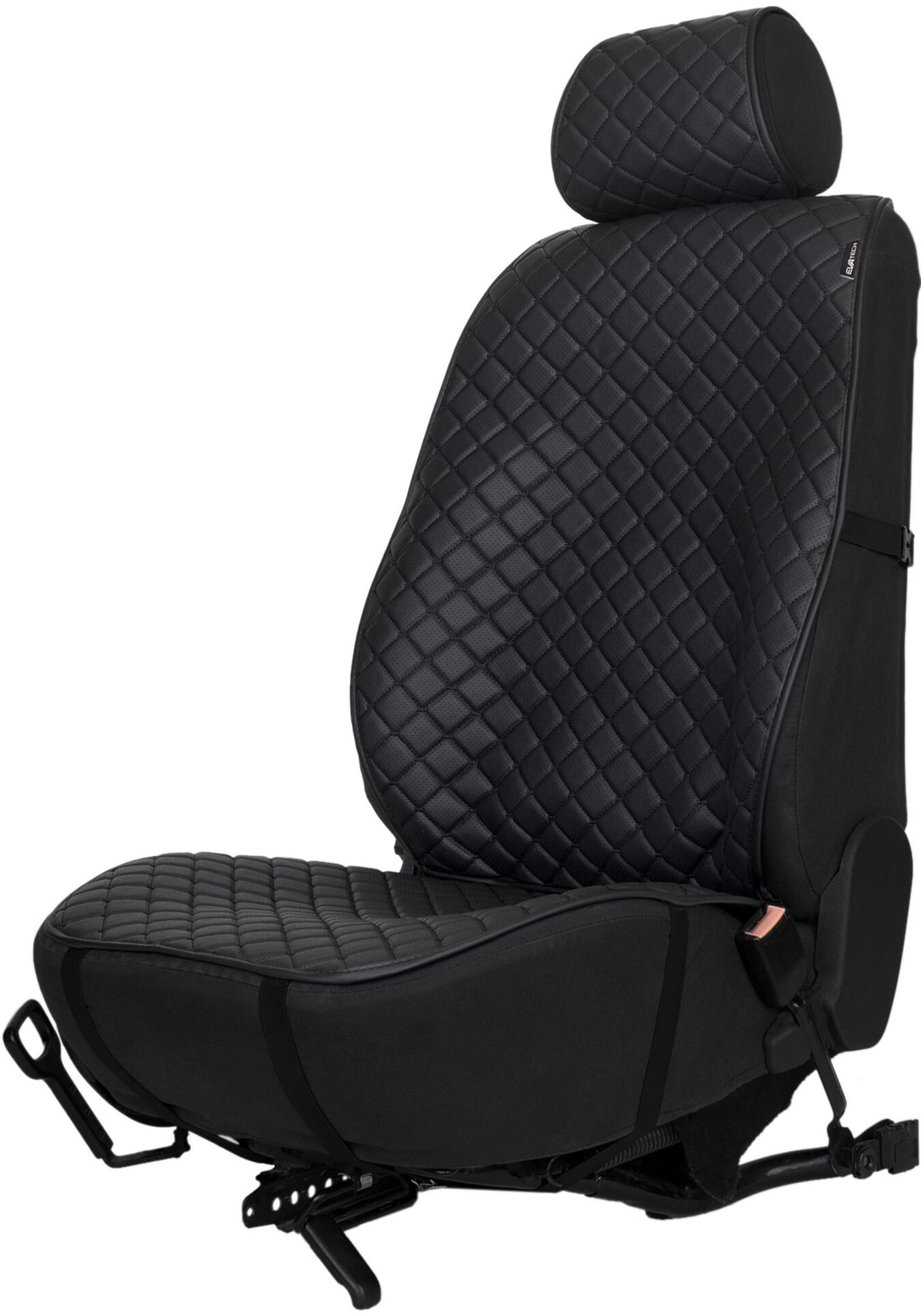 Купити Накидка на сидіння автомобіля EVAtech ECO чорна з чорною ниткою, чорний кант SCASBBB - Фото 1 Накидка на сидіння автомобіля EVAtech ECO чорна з чорною ниткою, чорний кант SCASBBB - Фото 1