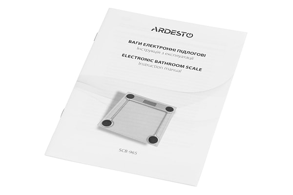 Фото - Ваги Ardesto SCB-965 Black