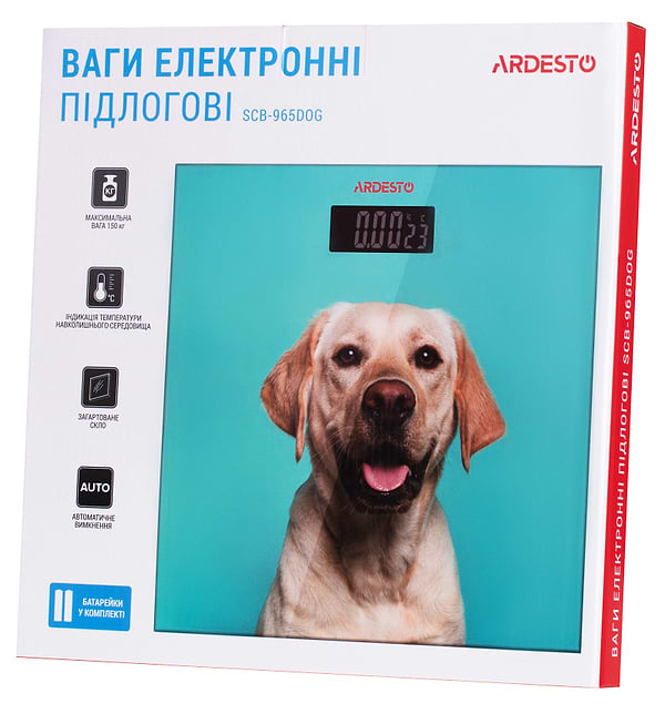 Фото - Весы напольные Ardesto SCB-965 Dog