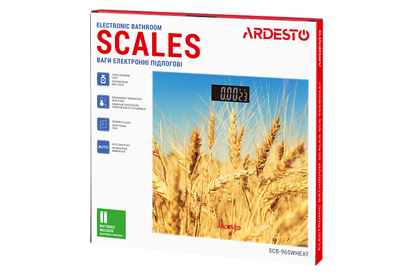 Фото - Весы напольные Ardesto SCB-965WHEAT